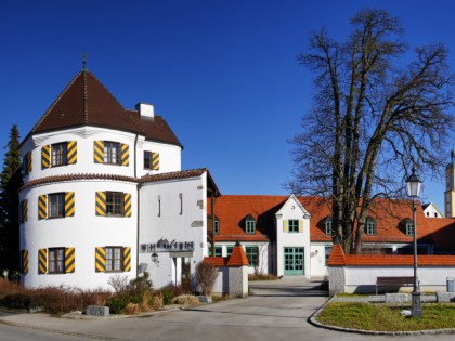 Foto: architektonische monumente, schlösser, burgen und paläste, Mindelheim, Bayern