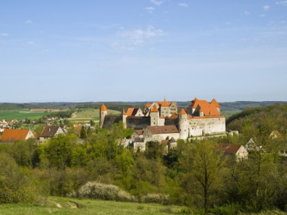 Foto: museen und ausstellungen, schlösser, burgen und paläste, Schloss Harburg, Bayern