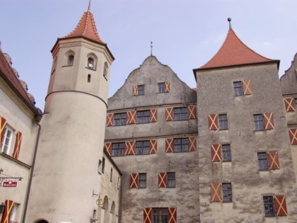 Foto: museen und ausstellungen, schlösser, burgen und paläste, Schloss Harburg, Bayern