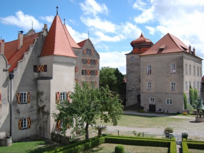 Foto: museen und ausstellungen, schlösser, burgen und paläste, Schloss Harburg, Bayern