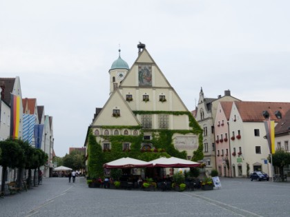 Foto: architektonische monumente, andere plätze, Marktplatz & Altes Rathaus, Bayern