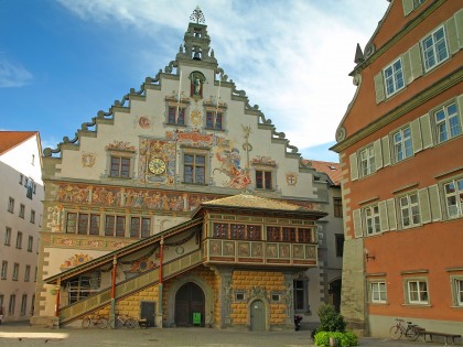 Foto: architektonische monumente, Altes Rathaus Lindau am Bodensee, Bayern