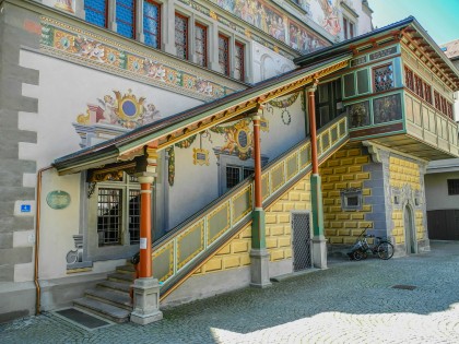 Foto: architektonische monumente, Altes Rathaus Lindau am Bodensee, Bayern