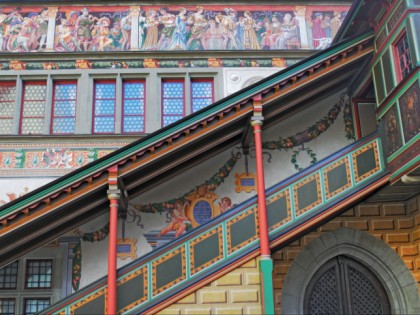 Foto: architektonische monumente, Altes Rathaus Lindau am Bodensee, Bayern