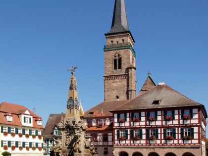 Foto: architektonische monumente, Stadtkirche St. Johannes & St. Martin, Bayern