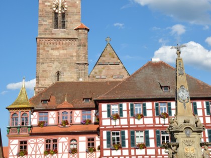 Foto: architektonische monumente, Stadtkirche St. Johannes & St. Martin, Bayern