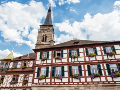 Foto: architektonische monumente, Rathaus mit Goldener Saal & Dach, Bayern