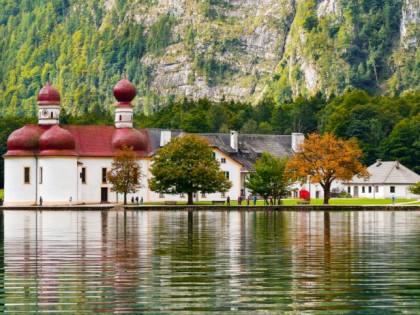 Foto: architektonische monumente, St. Bartholomä am Königssee, Bayern