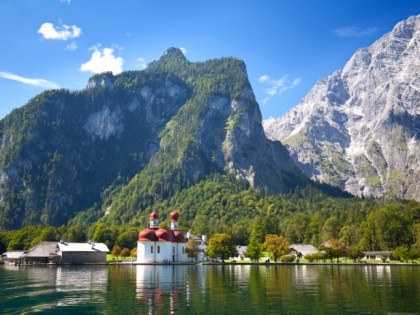 Foto: architektonische monumente, St. Bartholomä am Königssee, Bayern