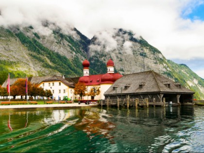 Foto: architektonische monumente, St. Bartholomä am Königssee, Bayern