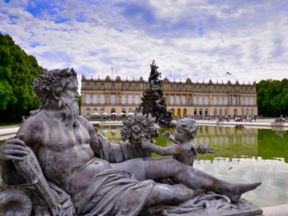 Foto: museen und ausstellungen, parks und unterhaltungsorte, schlösser, burgen und paläste, Das Schloss Herrenchiemsee, Bayern