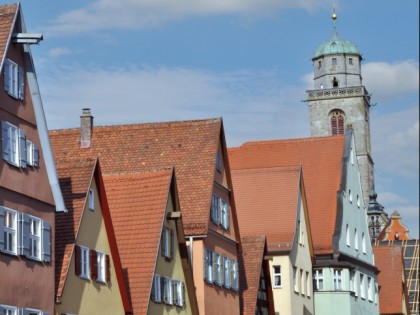 Foto: architektonische monumente, Dinkelsbühl Münster St. Georg, Bayern