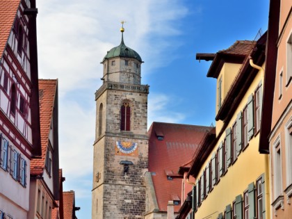 Foto: architektonische monumente, Dinkelsbühl Münster St. Georg, Bayern