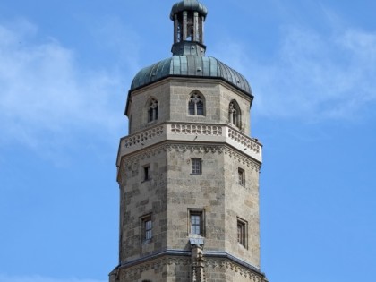 Foto: architektonische monumente, St.-Georgs- Kirche mit Turm "Daniel"  , Bayern