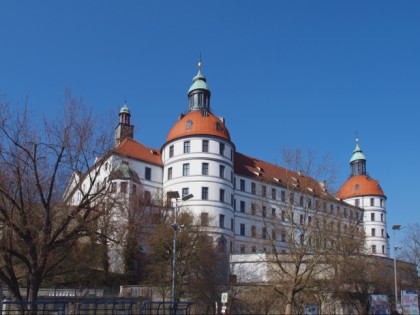 Foto: museen und ausstellungen, schlösser, burgen und paläste, Schloss Neuburg, Bayern