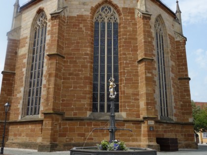 Foto: architektonische monumente,  Johanneskirche, Bayern