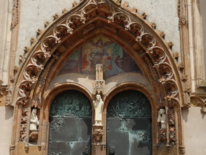 Foto: architektonische monumente,  Johanneskirche, Bayern