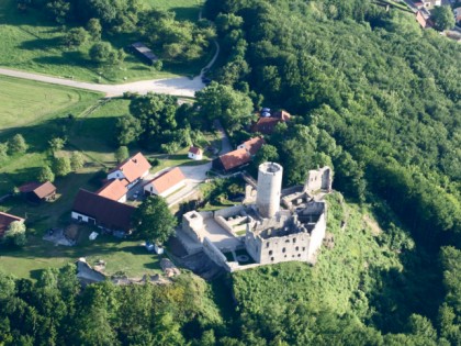 Foto: schlösser, burgen und paläste, Burgruine Wolfstein, Bayern