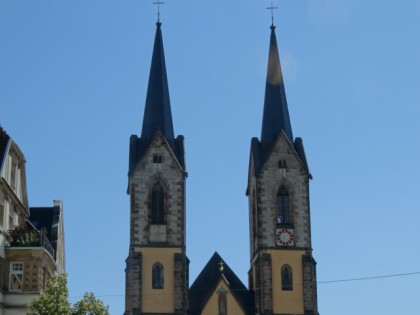 Foto: architektonische monumente, Die Altstadt Hof, St. Marien, Bayern