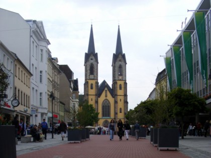 Foto: architektonische monumente, Die Altstadt Hof, St. Marien, Bayern