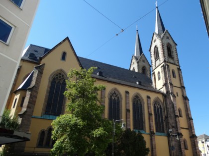 Foto: architektonische monumente, Die Altstadt Hof, St. Marien, Bayern
