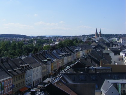 Foto: architektonische monumente, Die Altstadt Hof, St. Marien, Bayern