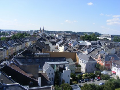 Foto: architektonische monumente, Die Altstadt Hof, St. Marien, Bayern