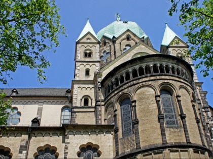 Foto: architektonische monumente, Quirinus-Münster, Nordrhein-Westfalen