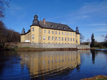 Foto: parks und unterhaltungsorte, schlösser, burgen und paläste, Schloss Dyck, Nordrhein-Westfalen