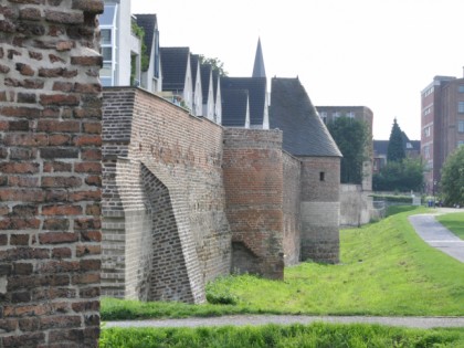 Foto: architektonische monumente, Duisburger  Stadtmauer, Nordrhein-Westfalen