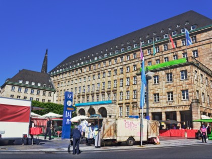 Foto: architektonische monumente, Bochum Rathaus, Nordrhein-Westfalen