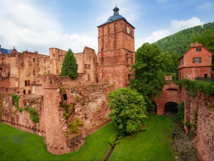 Foto: museen und ausstellungen, parks und unterhaltungsorte, schlösser, burgen und paläste, Schloss Heidelberg, Baden-Württemberg