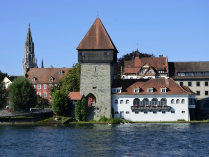 Foto: architektonische monumente, Rheintorturm, Baden-Württemberg