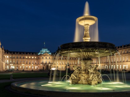 Foto: schlösser, burgen und paläste, Neues Schloss, Baden-Württemberg