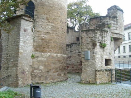 Foto: architektonische monumente, Johannistor und Pulverturm, Thüringen