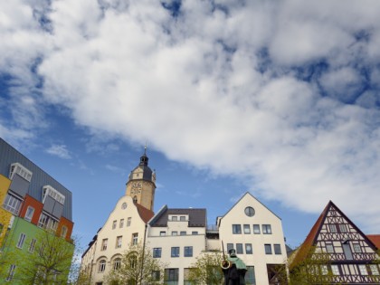 Foto: architektonische monumente, andere plätze, Rathaus и Marktplatz, Thüringen