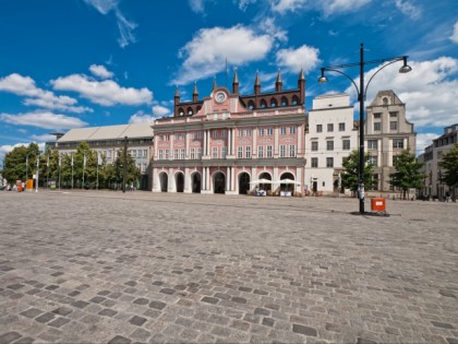 Foto: architektonische monumente, Rostocker Rathaus, Mecklenburg-Vorpommern