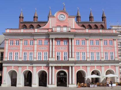 Foto: architektonische monumente, Rostocker Rathaus, Mecklenburg-Vorpommern