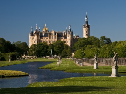 Foto: museen und ausstellungen, parks und unterhaltungsorte, schlösser, burgen und paläste, Schweriner Schloss, Mecklenburg-Vorpommern