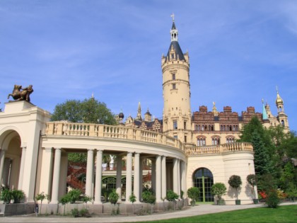 Foto: museen und ausstellungen, parks und unterhaltungsorte, schlösser, burgen und paläste, Schweriner Schloss, Mecklenburg-Vorpommern