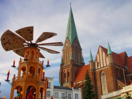 Foto: architektonische monumente, Schweriner Dom, Mecklenburg-Vorpommern