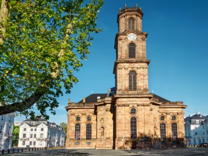 Foto: architektonische monumente, Ludwigskirche, Saarland