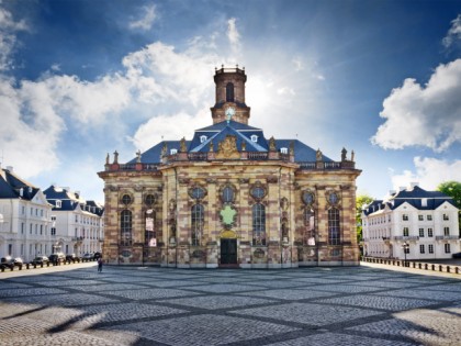 Foto: architektonische monumente, Ludwigskirche, Saarland