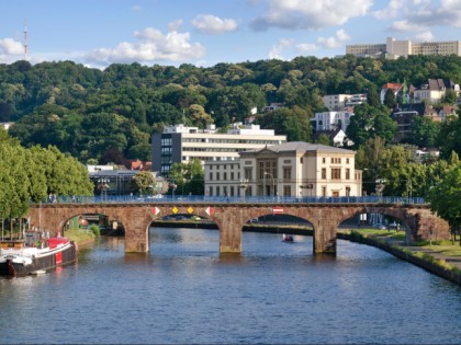 Foto: architektonische monumente, Alte Brücke, Saarland