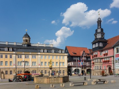 Foto: architektonische monumente, Marktplatz, Thüringen
