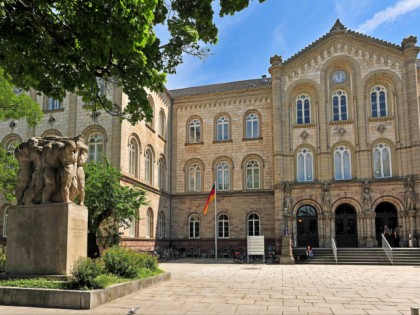 Foto: architektonische monumente, Georg-August-Universität Göttingen, Niedersachsen