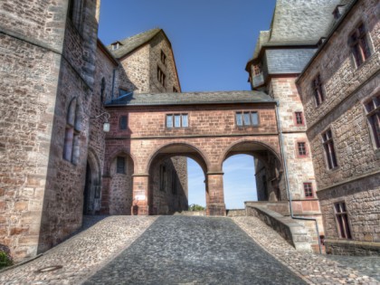 Foto: museen und ausstellungen, schlösser, burgen und paläste,  Marburger Schloss, Hessen