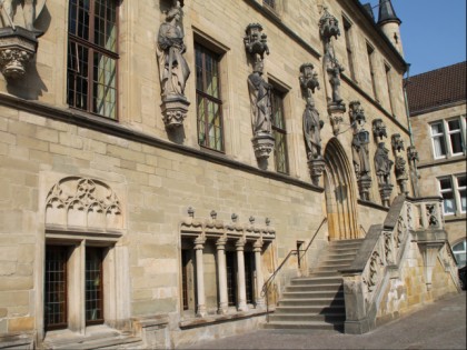 Foto: architektonische monumente, Rathaus des Westfälischen Friedens, Niedersachsen