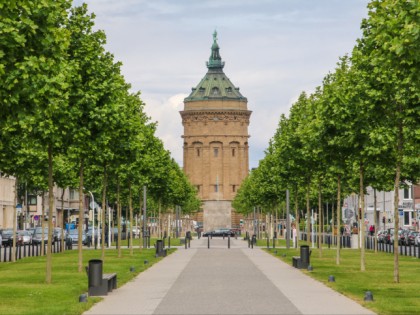 Foto: architektonische monumente, Wasserturm, Baden-Württemberg