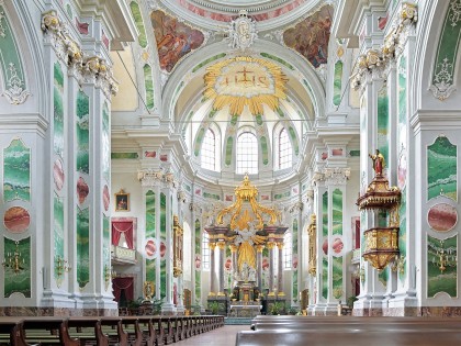 Foto: architektonische monumente, Jesuitenkirche , Baden-Württemberg